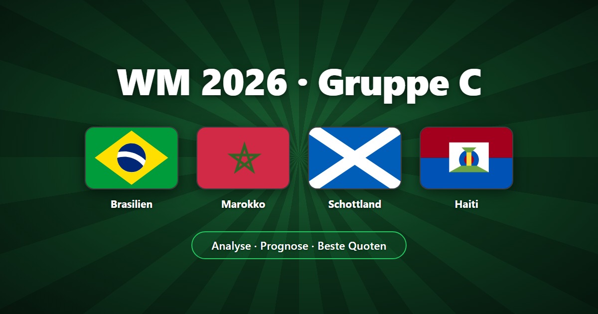 WM 2026 Gruppe C: Brasilien im Check
